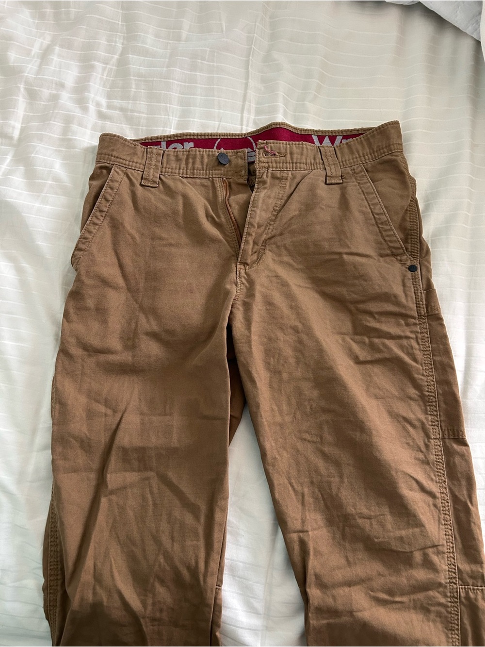Wrangler Men's Tan Chino Pants